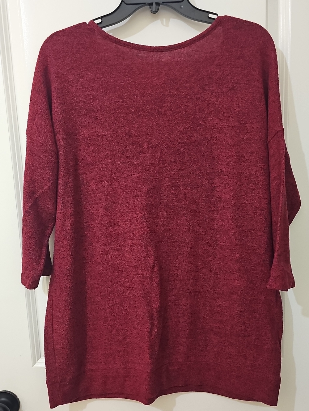 Torrid Red V-Neck Top - Picture 3 of 4